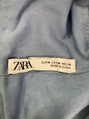ZARA/ザラ/バケットハット/帽子/ブルー/M