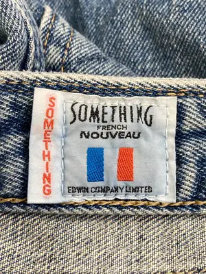 SOMETHING/サムシング/デニムパンツ/パンツ/ブルー/XS