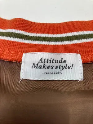 Attitude makes style!/アティチュードメイクススタイル/Tシャツ/カットソー/トップス/ブラウン/F