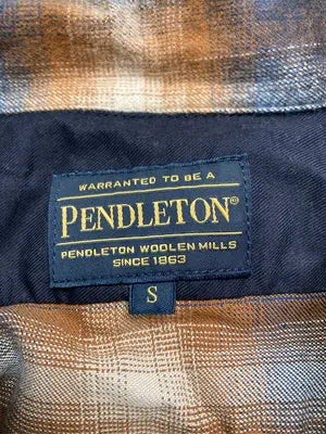 PENDLETON/ペンドルトン/シャツ/ブラウス/トップス/ブラウン/S