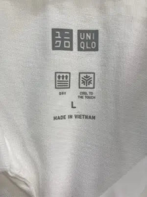 UNIQLO/ユニクロ/ポロシャツ/トップス/ホワイト/L