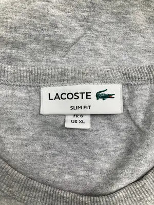 LACOSTE/ラコステ/Tシャツ/カットソー/トップス/グレー/US XL