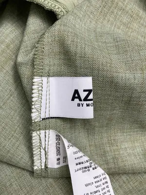 AZUL by MOUSSY/アズールバイマウジー/シャツワンピース/ワンピース/ドレス/グリーン/M