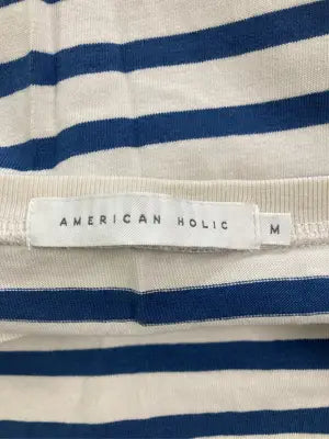 AMERICAN HOLIC/アメリカンホリック/Tシャツ/カットソー/トップス/アイボリー/M