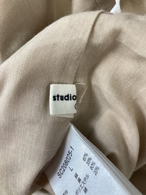 studio CLIP/スタジオクリップ/パンツドレス/ワンピース/ドレス/ベージュ/L