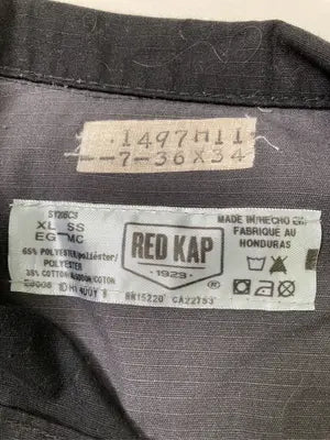RED KAP/レッドキャップ/シャツ/ブラウス/トップス/ブラック/XL