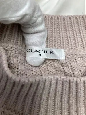 GLACIER/グラシア/ニット/セーター/トップス/ブラウン/M