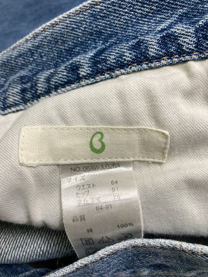 デニムパンツ/パンツ/ブルー/64-91