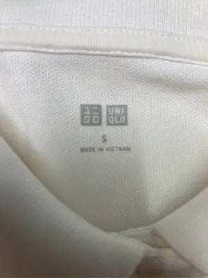 UNIQLO/ユニクロ/ポロシャツ/トップス/ホワイト/S