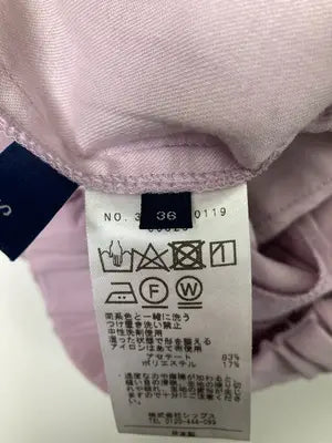 SHIPS/シップス/スラックス/パンツ/ピンク/36
