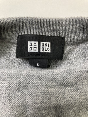 UNIQLO/ユニクロ/ニット/セーター/トップス/グレー/S