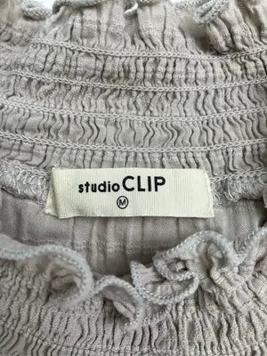 studio CLIP/スタディオクリップ/Tシャツ/カットソー/トップス/グレー/M