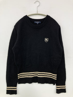 BURBERRY LONDON/バーバリーロンドン/ニット/セーター/トップス/ブラック/L