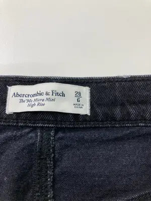 Abercrombie & Fitch/アバクロンビーアンドフィッチ/デニムスカート/スカート/ブラック/28/6