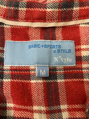 シャツ/ブラウス/トップス/レッド/M