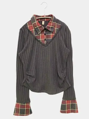 その他トップス/トップス/グレー/L