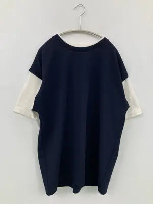 SEASON REASON by Lin.&Red/シーズンリーズンバイリンアンドレッド/Tシャツ/カットソー/トップス/ネイビー/L