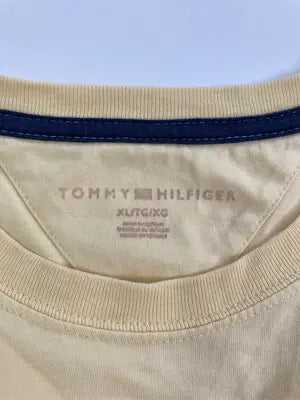 TOMMY HILFIGER/トミーヒルフィガー/Tシャツ/カットソー/トップス/イエロー/XL/TC/XC
