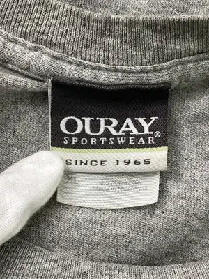 OURAY/Tシャツ/カットソー/トップス/グレー/XL