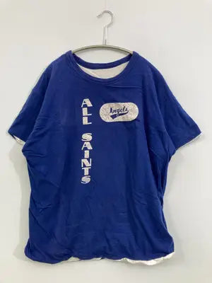 Tシャツ/カットソー/トップス/ブルー