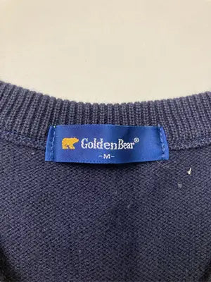 Golden Bear/ゴールデンベア/ニット/セーター/トップス/ネイビー/M