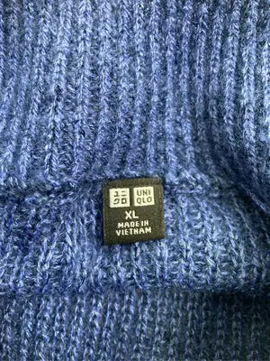 UNIQLO/ユニクロ/ニット/セーター/トップス/ブルー/XL
