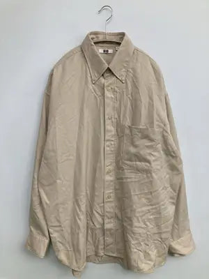 UNIQLO U/ユニクロユー/シャツ/ブラウス/トップス/ベージュ/L
