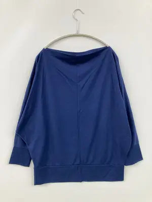 oeillet/Tシャツ/カットソー/トップス/ブルー/L   バスト86～94   身長154～162