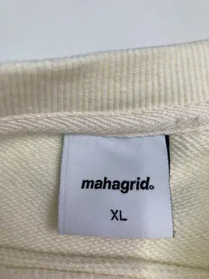 mahagrid/マハグリッド/スウェット/トップス/アイボリー/XL