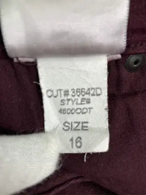Not Your Daughter's Jeans/デニムパンツ/パンツ/レッド/USA 16