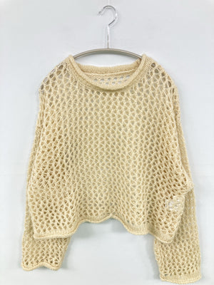 ANGIE/アンジー/ニット/セーター/トップス/アイボリー/F