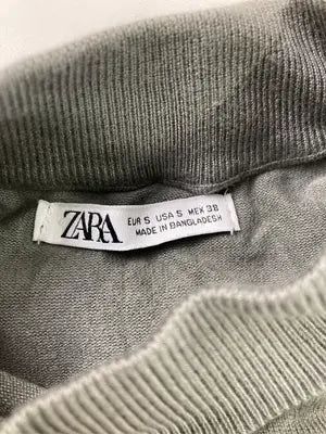 ZARA/ザラ/Tシャツ/カットソー/トップス/グレー/EUR S