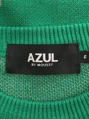 AZUL by MOUSSY/アズールバイマウジー/ニット/セーター/トップス/グリーン/F