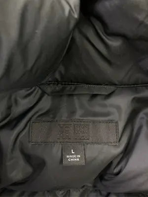 UNIQLO/ユニクロ/ダウンジャケット/コート/ジャケット/アウター/ブラック/L