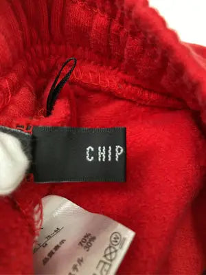 Chip Clip/チップクリップ/スウェットパンツ/パンツ/レッド/M