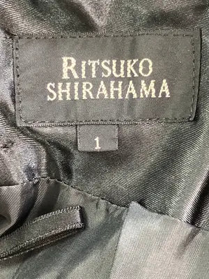 RITSUKO SHIRAHAMA/ロングスカート/スカート/ブラック/1
