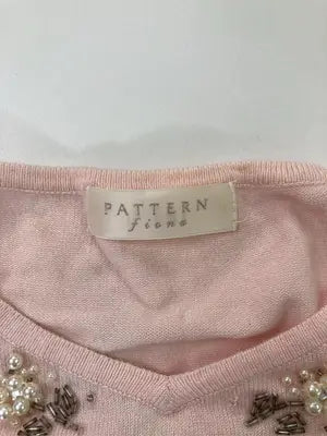 PATTERN/ニット/セーター/トップス/ピンク