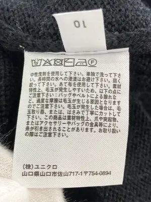UNIQLO U/ユニクロユー/ニット/セーター/トップス/ブラック/XL