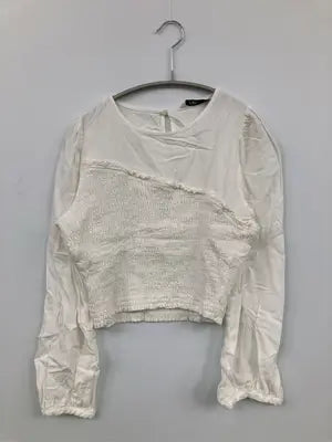 ZARA/ザラ/シャツ/ブラウス/トップス/ホワイト/S