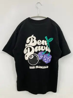 BEN DAVIS/ベンデイビス/Tシャツ/カットソー/トップス/ブラック/S