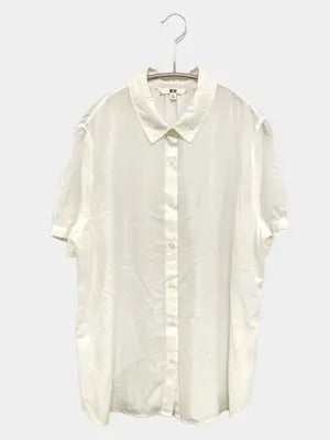 UNIQLO/ユニクロ/シャツ/ブラウス/トップス/ホワイト/XL
