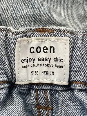 coen/コーエン/デニムパンツ/パンツ/ブルー/MEDIUM