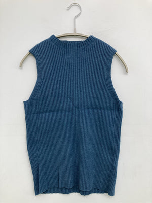 NATURAL BEAUTY BASIC/ナチュラルビューティーベーシック/ニット/セーター/トップス/ブルー/M