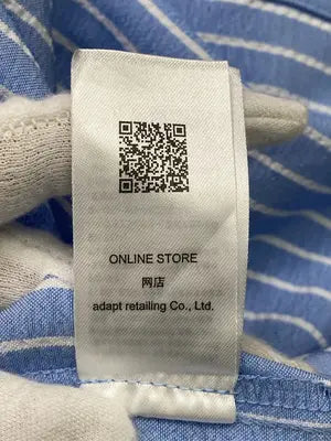 adapt retailing/シャツ/ブラウス/トップス/ブルー/ONE SIZE