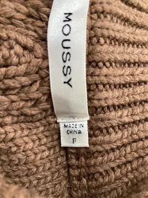 MOUSSY/マウジー/ニット/セーター/トップス/ブラウン/F
