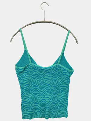 ZARA/ザラ/キャミソール/トップス/ブルー/USA M