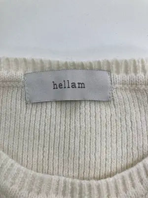 hellam/ヘラム/ニット/セーター/トップス/ホワイト/F