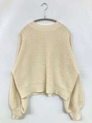 BROWNY STANDARD/ブラウニースタンダード/ニット/セーター/トップス/アイボリー/F