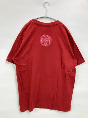 Tシャツ/カットソー/トップス/レッド/L