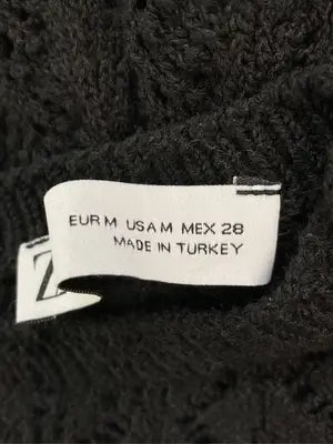 ZARA/ザラ/ニット/セーター/トップス/ブラック/USA M